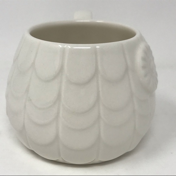 Starbucks Owl Coffee Mug Tea Cup 3D White Cream 10 oz 296 ml - Picture 2 of 6